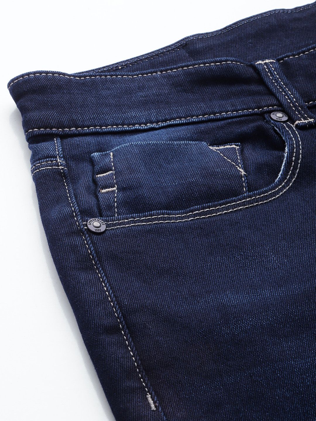 SPYKAR Men Skinny Slim Fit Low-Rise Light Fade Stretchable Jeans