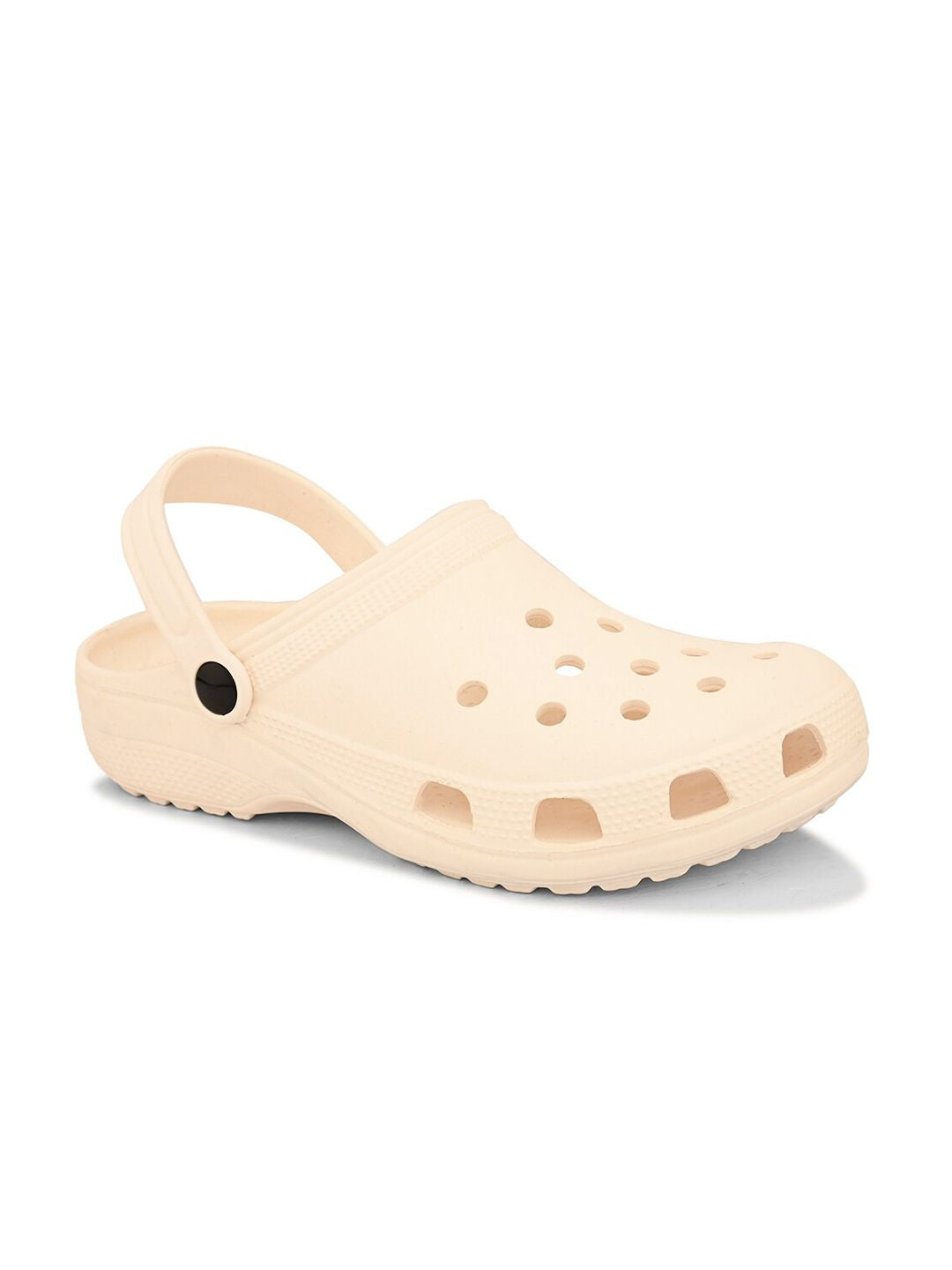 HRX by Hrithik Roshan Men Cream-Coloured Rubber Clogs