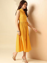Anouk Women Fit & Flare Midi Dress