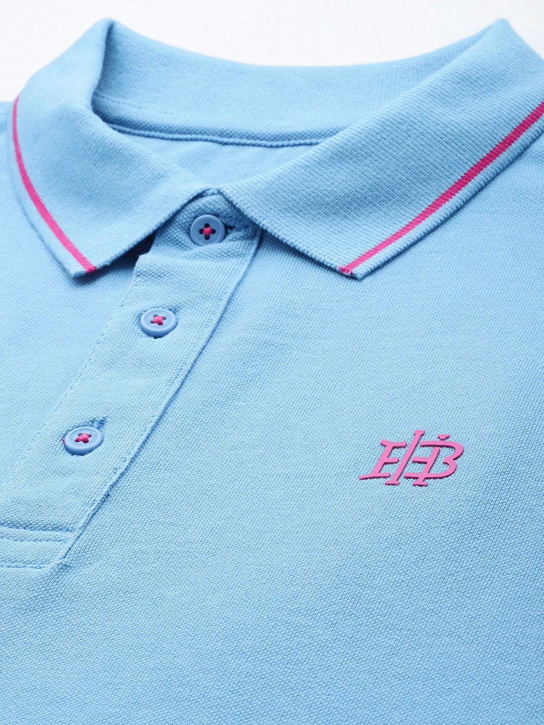 Being Human Printed Polo Collar Pure Cotton T-shirt