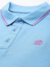 Being Human Printed Polo Collar Pure Cotton T-shirt
