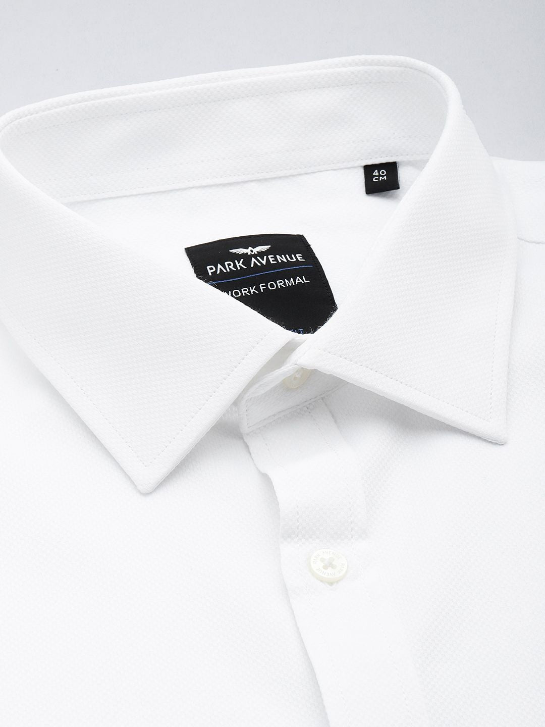 Park Avenue Slim Fit Textured Formal Shirt