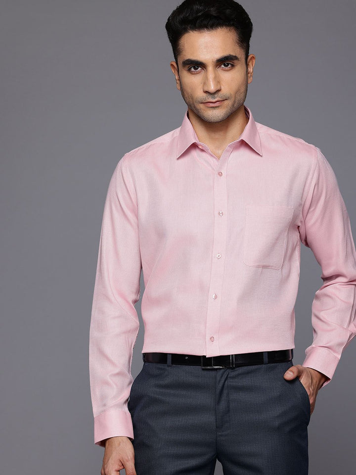 Raymond Pure Cotton Slim Fit Opaque Formal Shirt