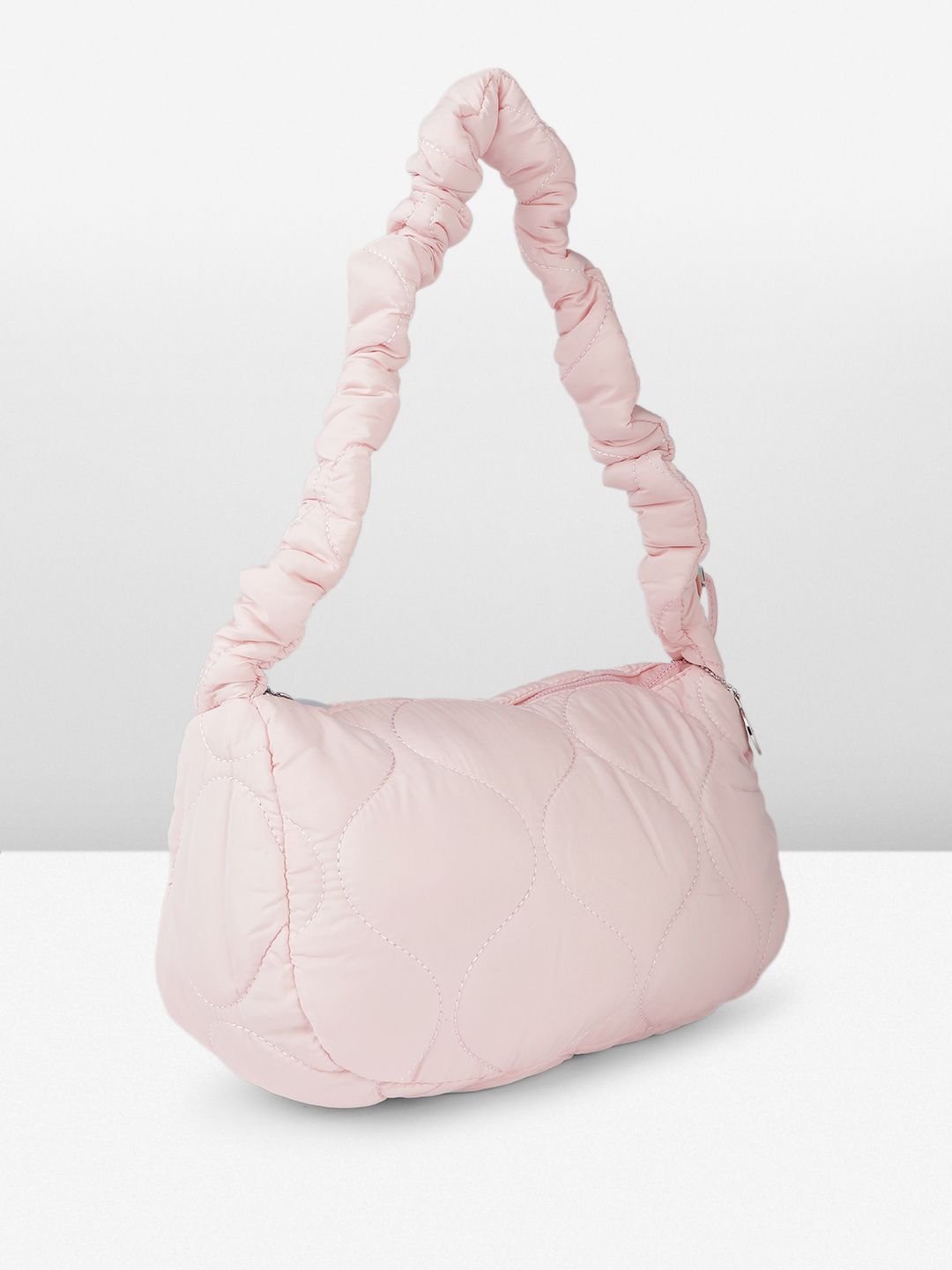DressBerry Structured Quilted Shoulder Bag