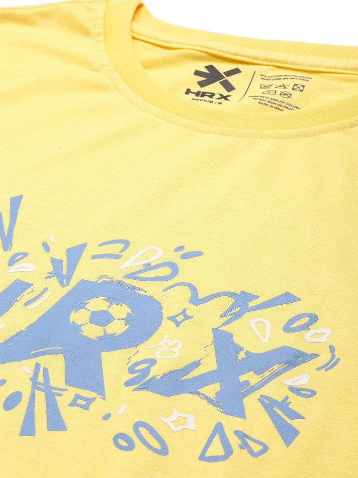 HRX by Hrithik Roshan Men Brand Logo Printed T-shirt