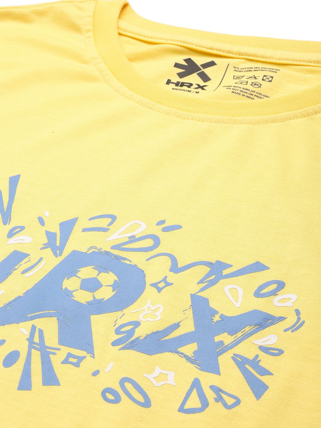 HRX by Hrithik Roshan Men Brand Logo Printed T-shirt