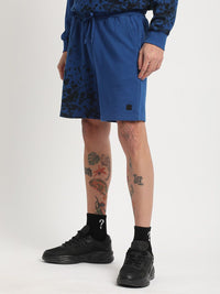 THE BEAR HOUSE Men Abstract Printed Pure Cotton Shorts
