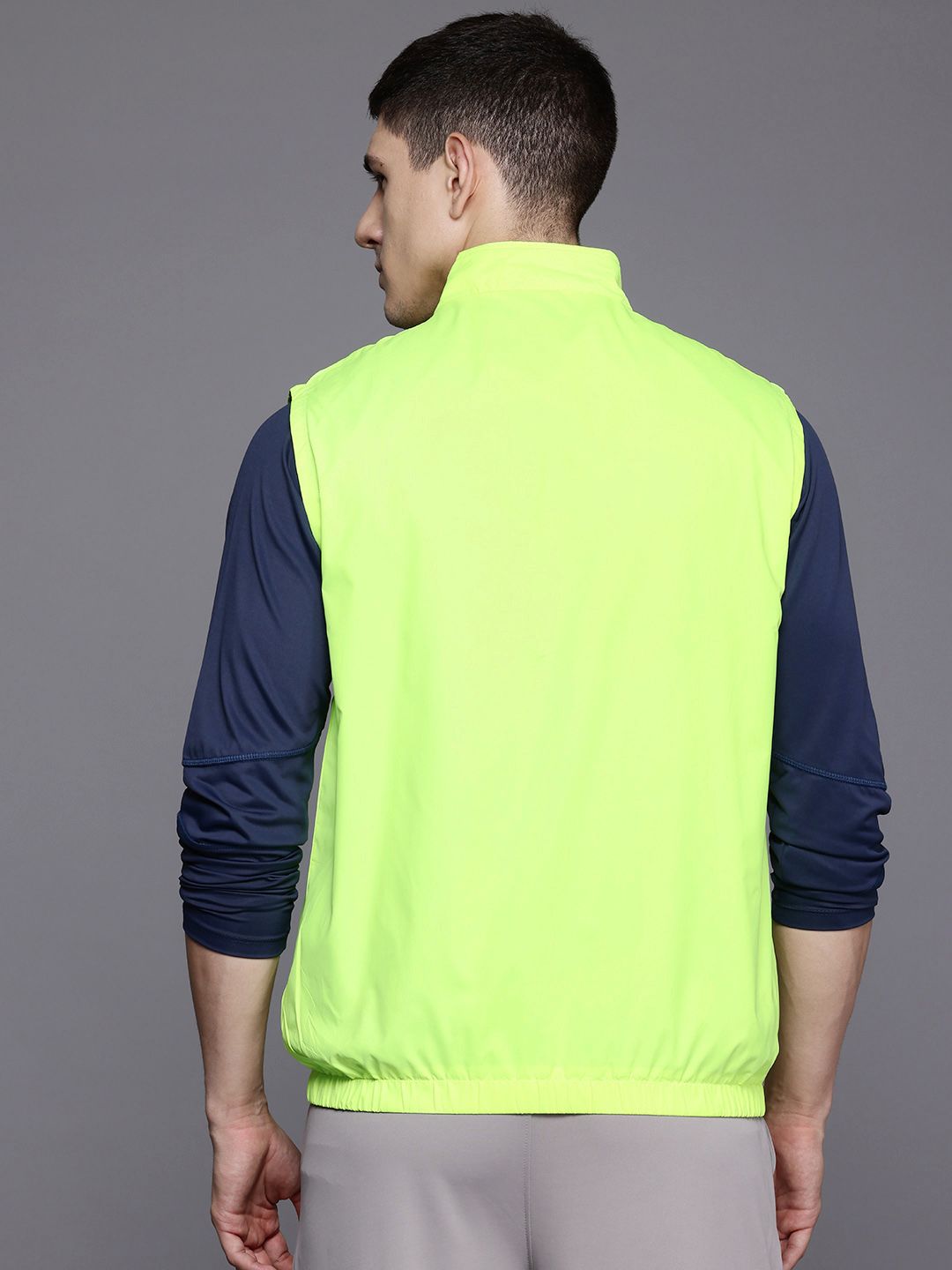HRX by Hrithik Roshan Rapid-Dry Reflective Strip Training Tailored Jacket