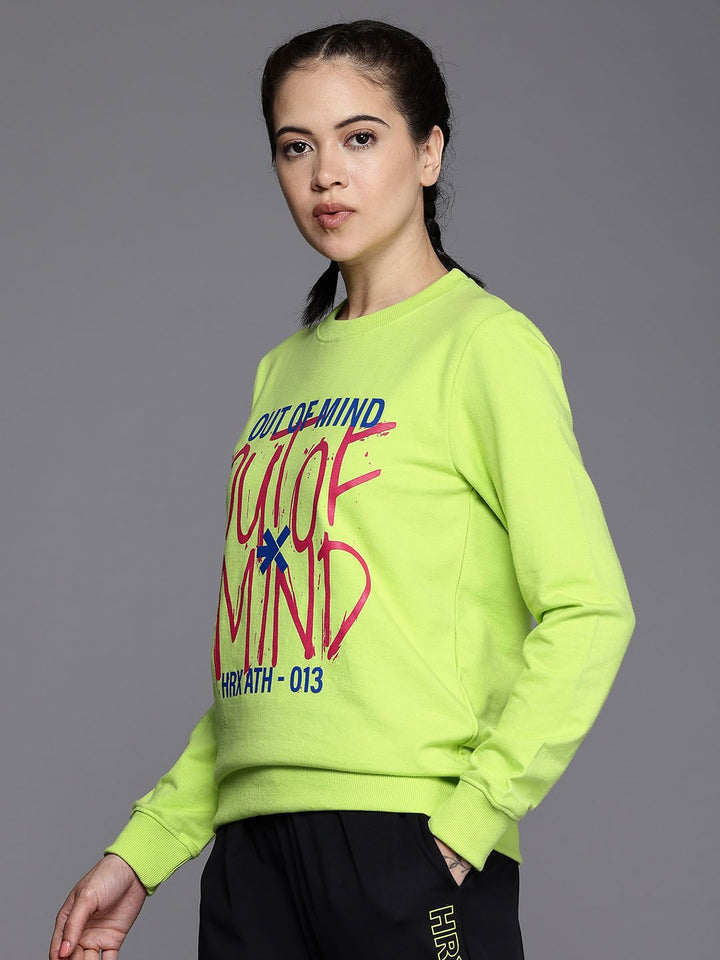 HRX by Hrithik Roshan Printed Lifestyle Sweatshirt