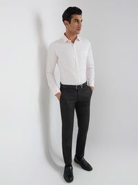 Park Avenue Slim Fit Striped Formal Shirt