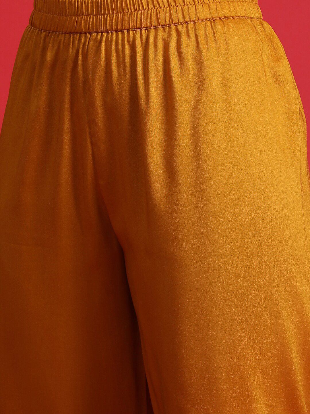 Indo Era Ethnic Motifs Embroidered Sequinned Straight Kurta & Trousers With Dupatta