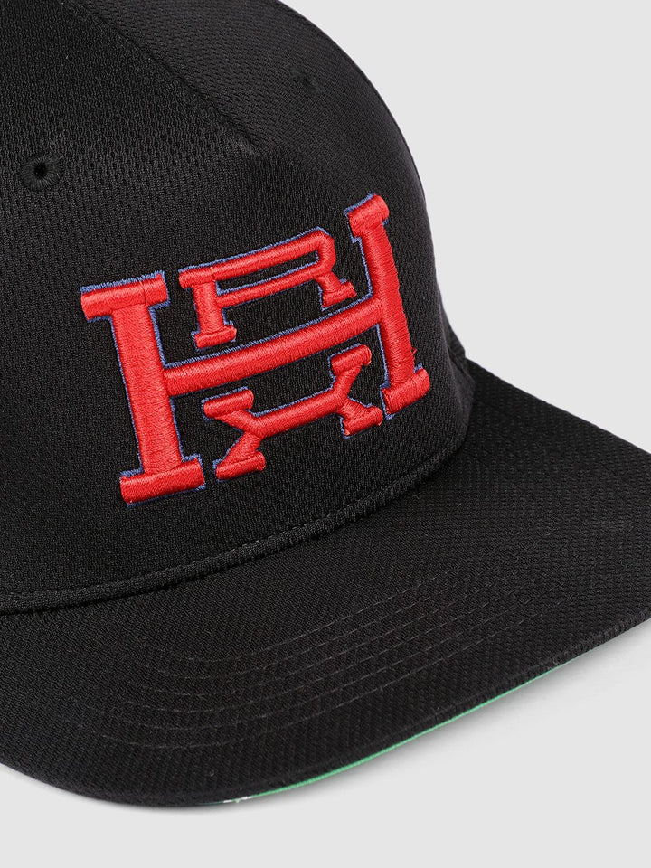 HRX by Hrithik Roshan Unisex Black Snapback Cap