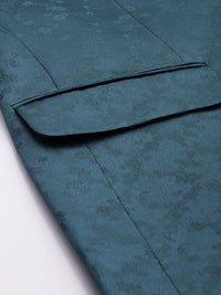 House of Pataudi Men Single-Breasted Tuxedo
