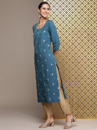 House of Pataudi Embellished Straight Jashn Kurta