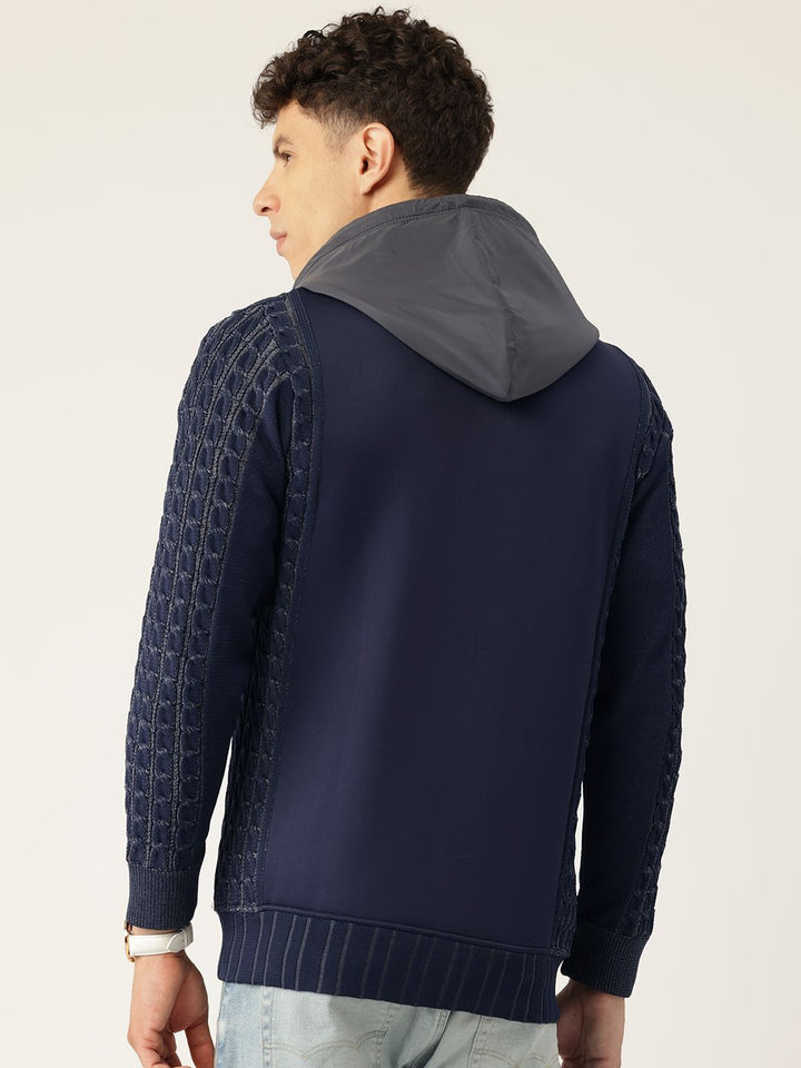 Monte Carlo Men Cable Knit Cardigan
