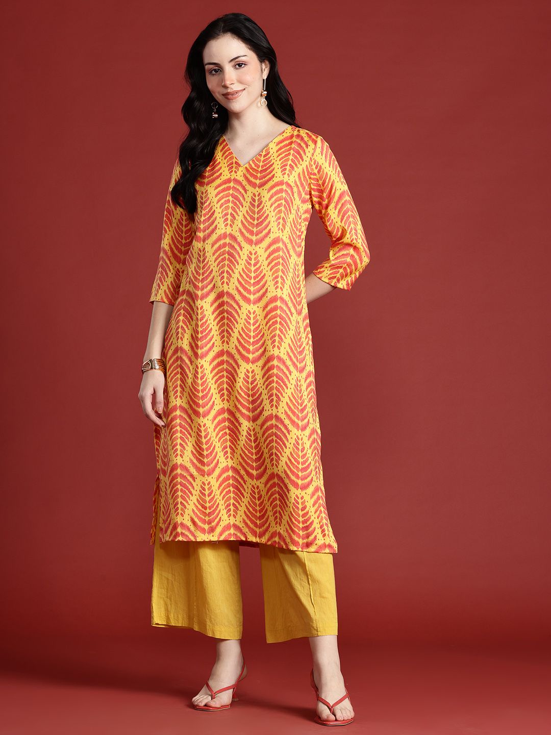 Anouk Women Ethnic Motifs Printed Kurta