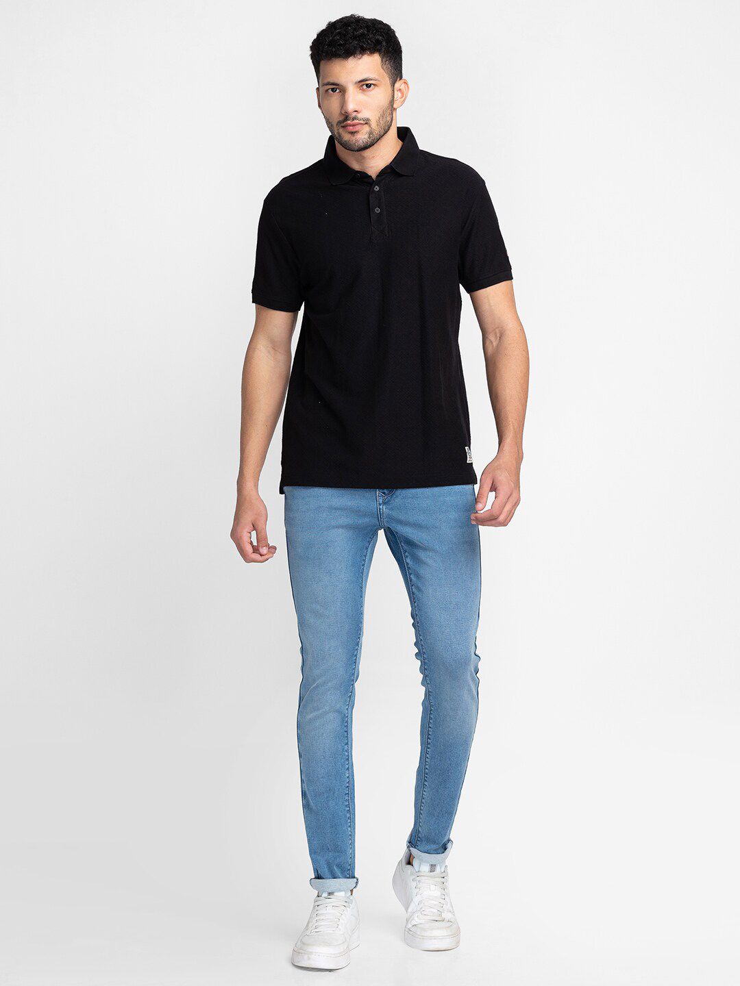 Being Human Polo Collar Short Sleeves T-shirt