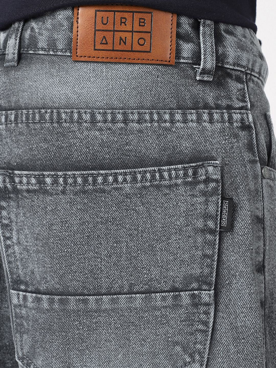 Urbano Fashion Men Non Stretchable Loose Baggy Fit Washed Jeans