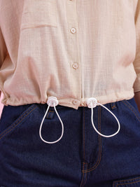DressBerry Cotton Pocket Detail Casual Shirt With Toggles