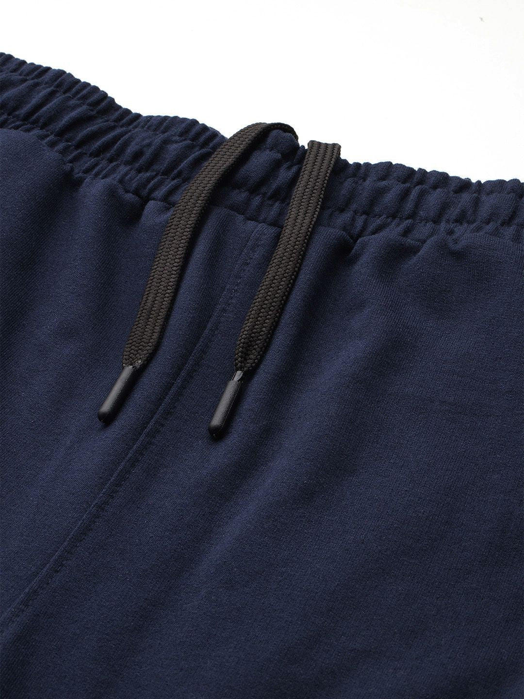 HRX by Hrithik Roshan Men Side Stripe Detail Mid-Rise Lifestyle Joggers