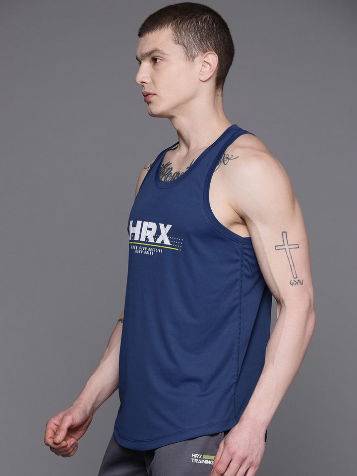 HRX by Hrithik Roshan Printed Rapid-Dry Training T-shirt