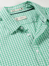 Thomas Scott Micro Checks Classic Slim Fit Cotton Casual Shirt