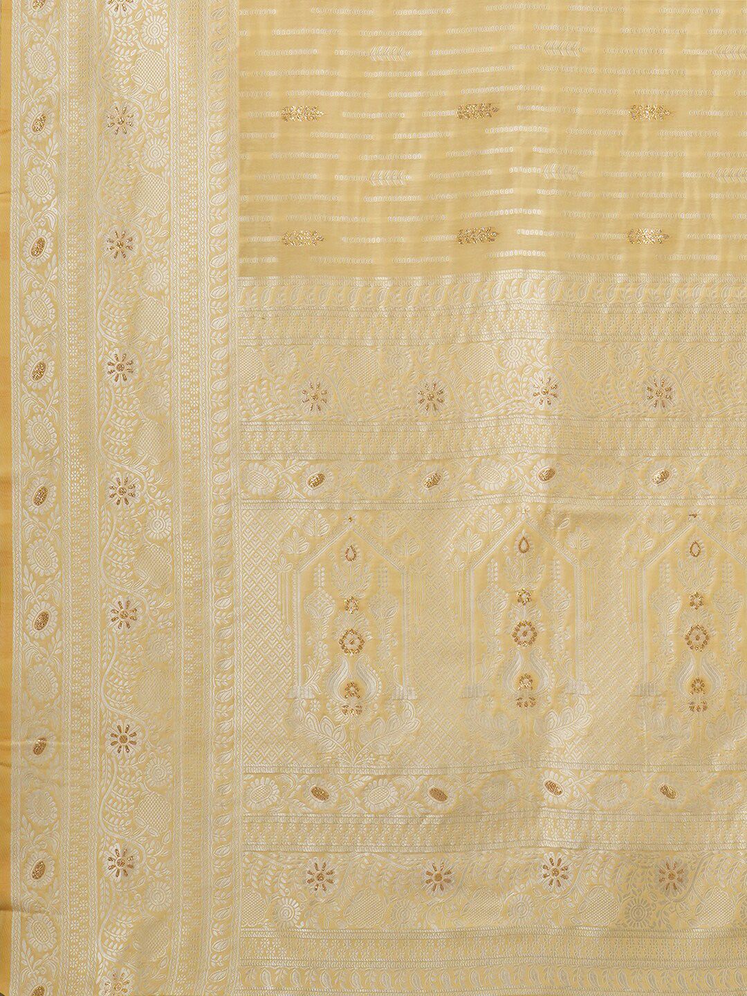 Saree mall Ethnic Motifs Woven Design Zari Festive Sarees