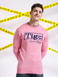 The Indian Garage Co Typography Printed Pullover Acrylic Sweater