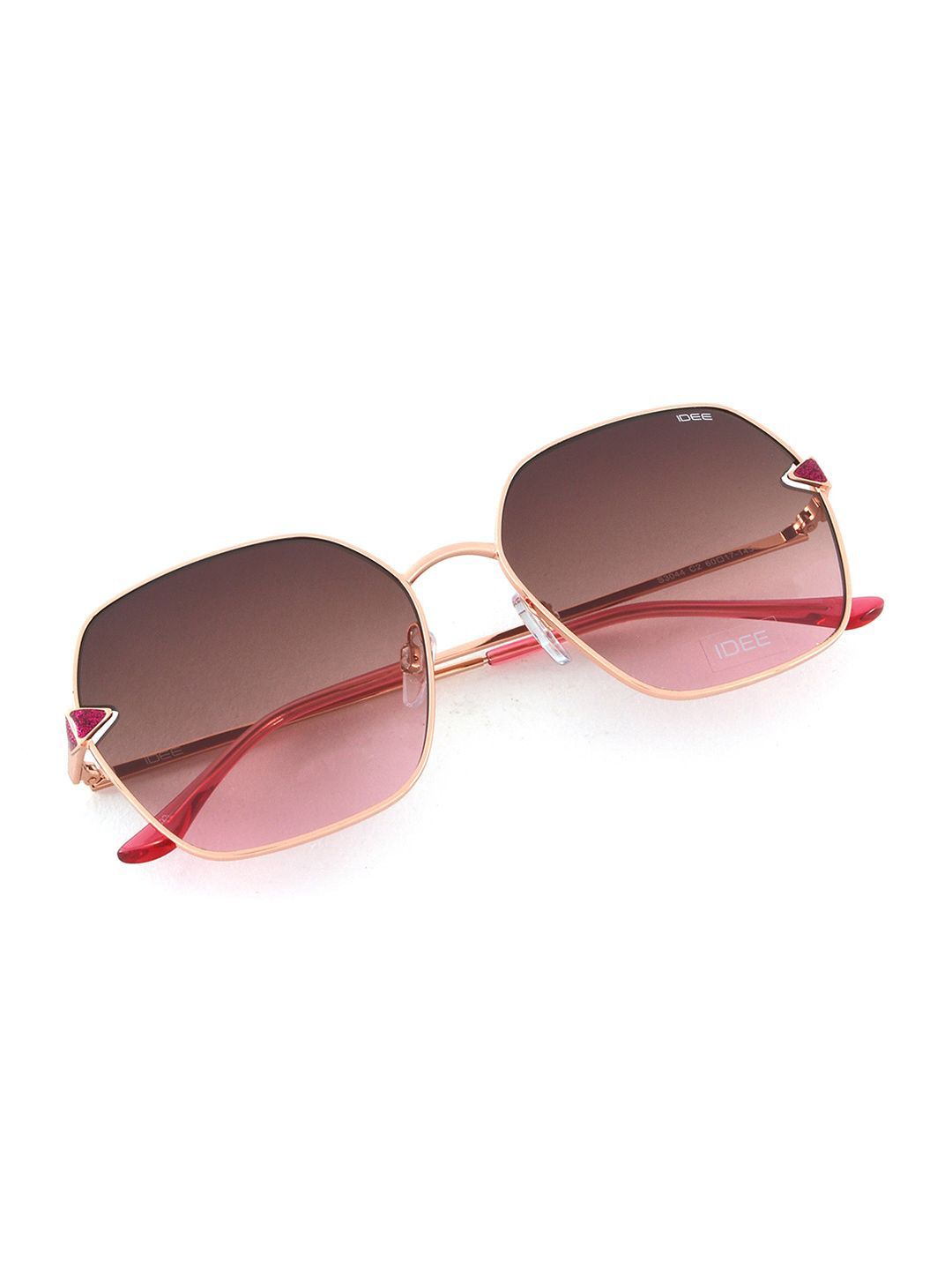 IDEE Women Oversized Sunglasses with UV Protected Lens IDS3044C2SG