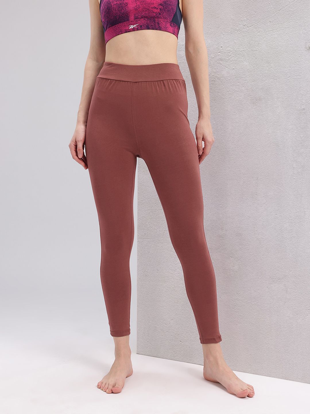 HRX by Hrithik Roshan Women Mid-Rise Cropped Skinny Fit Yoga Tights