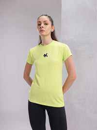 HRX by Hrithik Roshan Couple Tee Collection Typography Print Rapid-Dry Running T-shirt