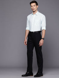 Raymond Pure Cotton Slim Fit Checked Formal Shirt