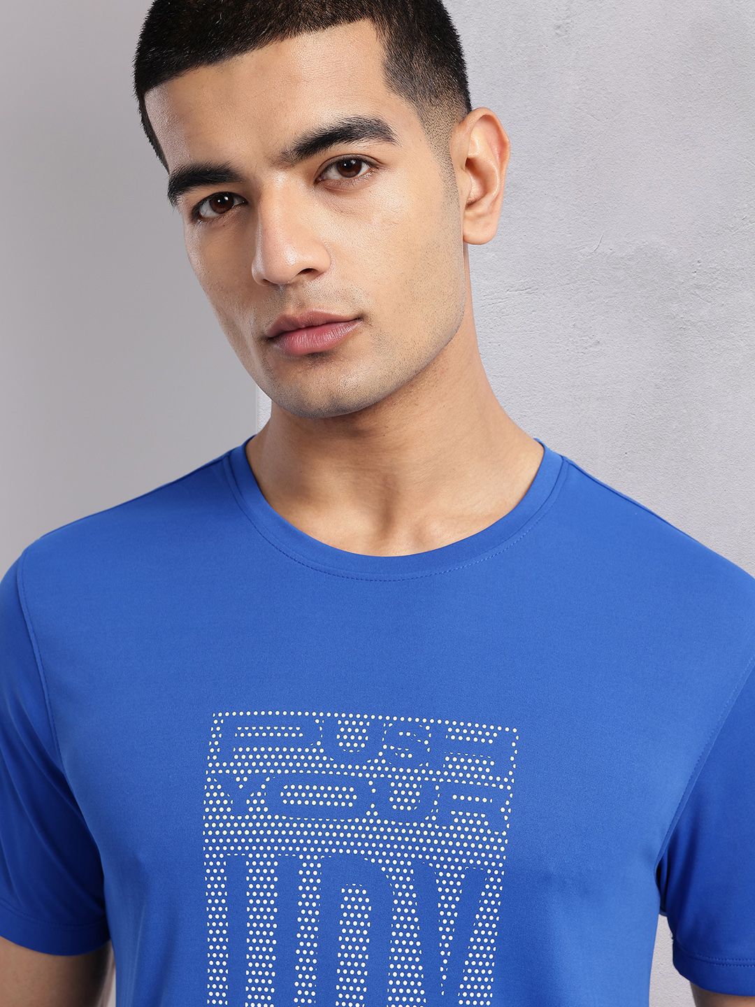 HRX by Hrithik Roshan Brand Logo Printed Training T-shirt