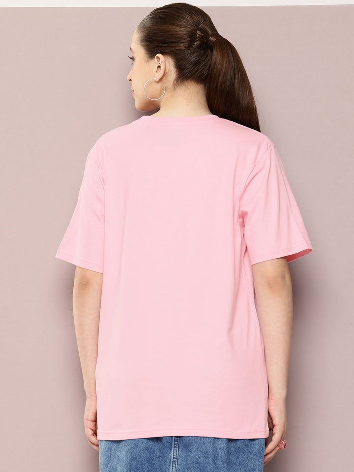 DILLINGER Graphic Printed Drop-Shoulder Sleeves Bio Washed Cotton Oversized T-shirt