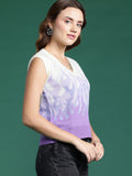 DressBerry Women Self Design Acrylic Sweater Vest