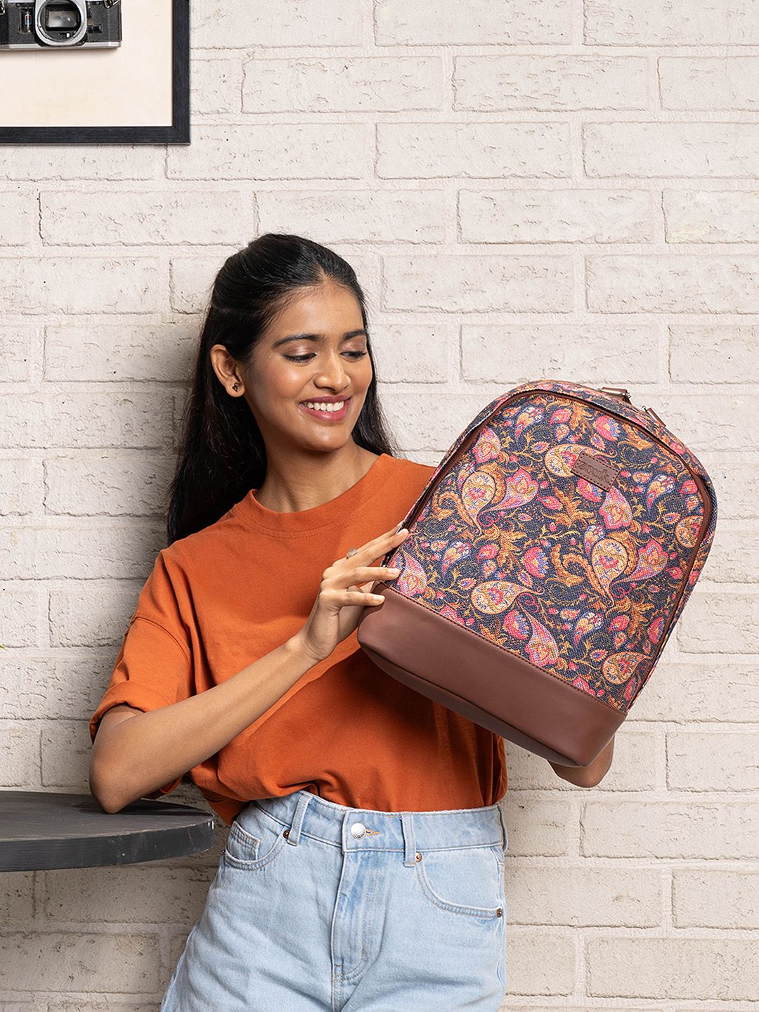 Zouk Paisley dicetak beg galas