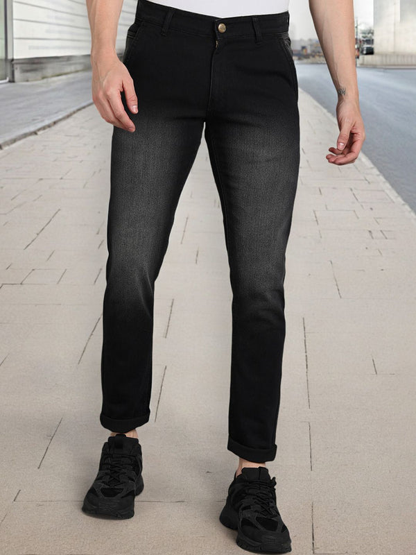 Urbano Fashion Men Slim Fit Light Fade Stretchable Jeans