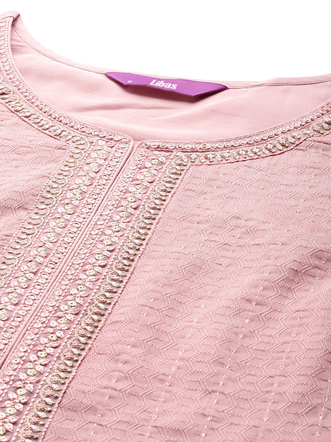 Libas Pastel Dobby Kurta