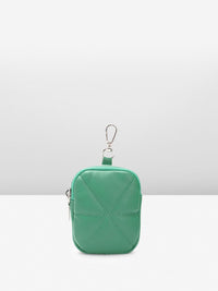 Lino Perros Structured Handheld Bag with Quilted Detail