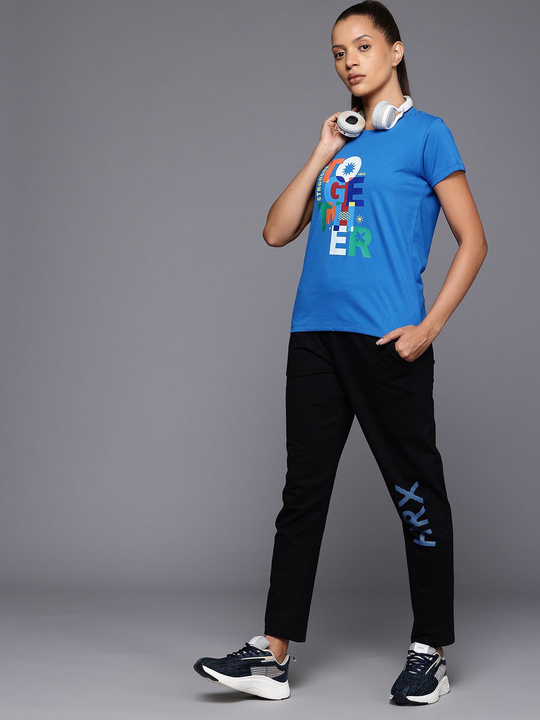 HRX by Hrithik Roshan Women Printed Lifestyle T-shirt