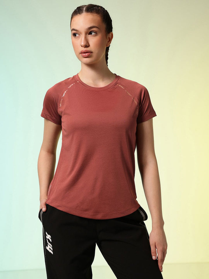 HRX by Hrithik Roshan ACTIVE-GODDESS Rapid Dry Training T-shirt