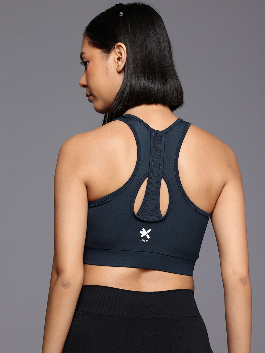 HRX by Hrithik Roshan Bra Rapid-Dry Lightly Padded Training Bra