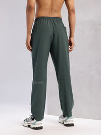 HRX by Hrithik Roshan Men Typography Print Detail Mid-Rise Rapid-Dry Running Track Pants