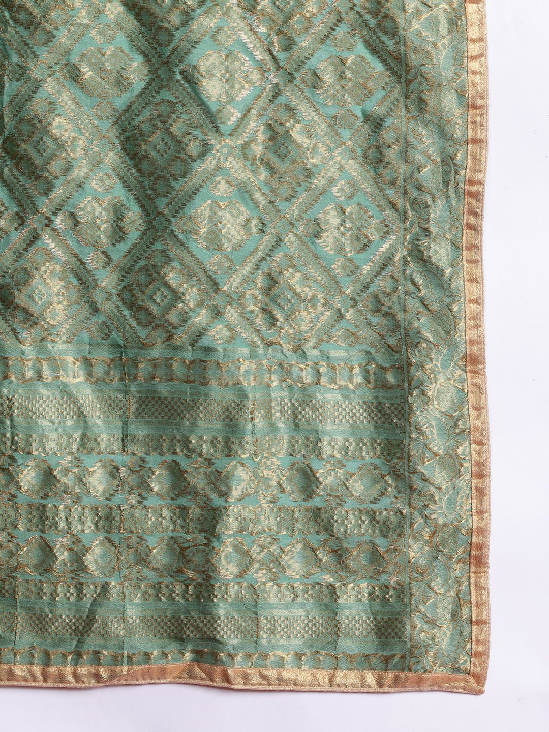 Anouk Tyohaar Zari Kurta with Trousers & Dupatta