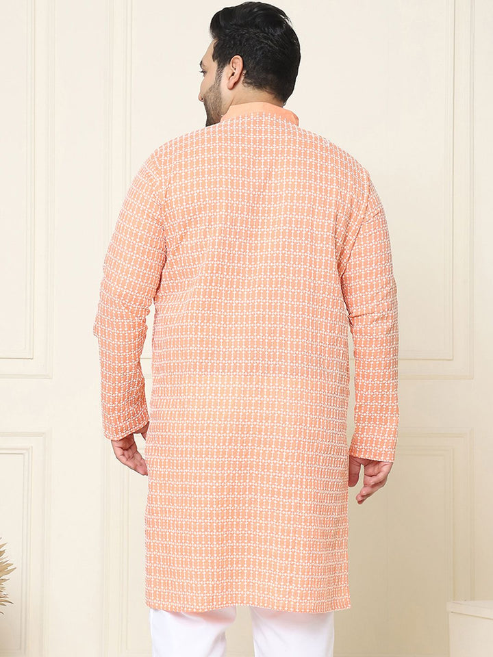 SOJANYA PLUS Embroidered Cotton Kurta