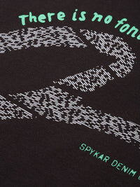 SPYKAR Oversized Fit Typography Printed T-shirt