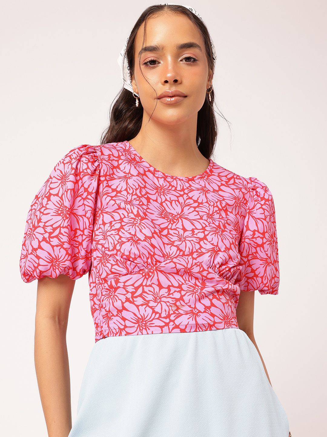 DressBerry Girly Glam Pastel Top