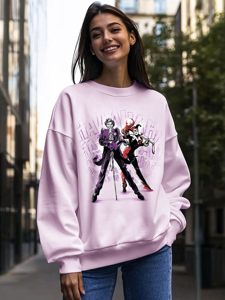 Bewakoof Women Printed Pullover Sweatshirt