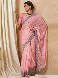 Saree mall Embellished Sequinned Poly Georgette Sarees