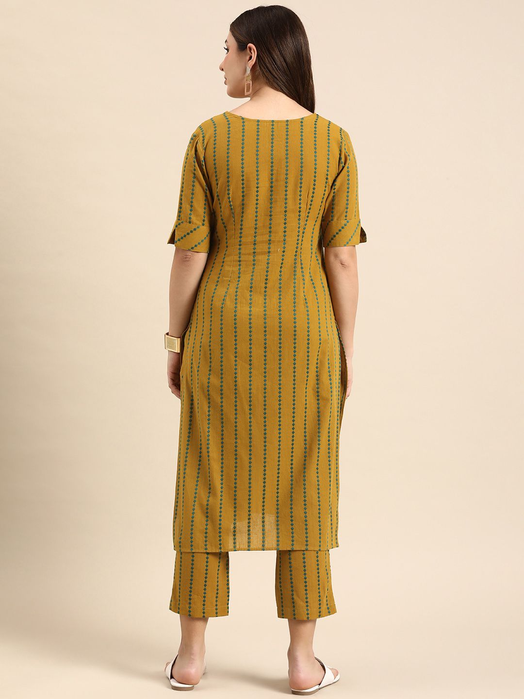 Anouk Regular Pure Cotton Kurta with Trousers